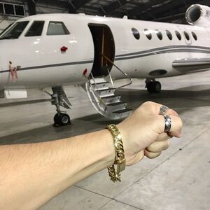 REAL 18K GOLD MIAMI DOUBLE CUBAN LINK BRACELET MADE IN ITALY *LIFETIME WARRANTY*